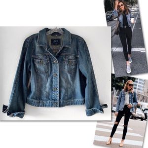 LOFT Jackets & Coats - ANN TAYLOR LOFT PETITE DENIM JEAN JACKET SZ 14 14P LOFT Jackets & Coats - ANN TAYLOR LOFT PETITE DENIM JEAN JACKET SZ 14 14P
